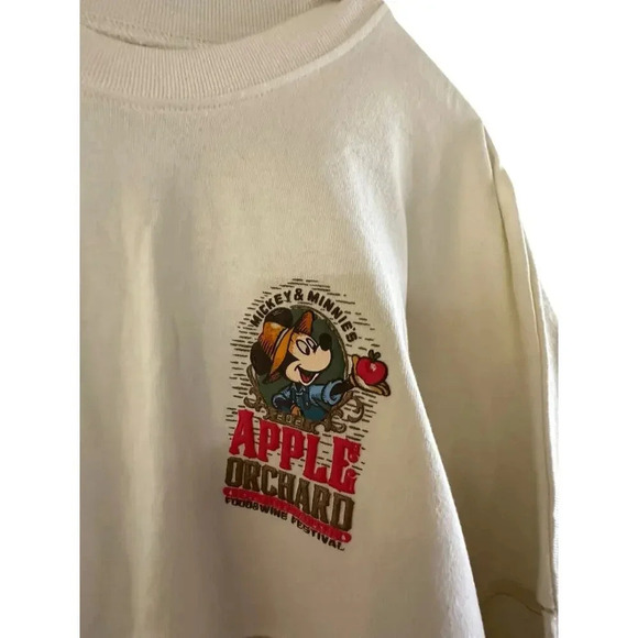 Disney Mickey Minnie Apple Orchard "Sweet as Pie" Spirit Jersey Size XS - Picture 4 of 6